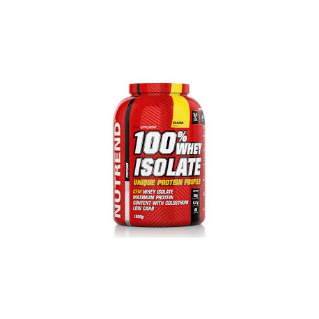 100% WHEY ISOLATE